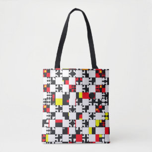 Geometric Chaos Tote Bag