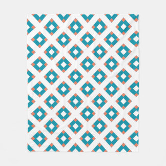 Geometric Charm Fleece Blanket