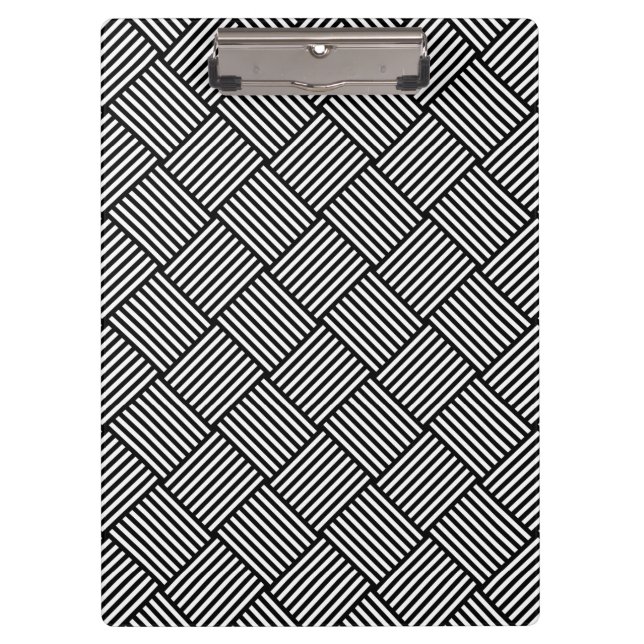 Geometric checked texture clipboard (Front)