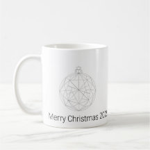 Geometric Christmas Bauble