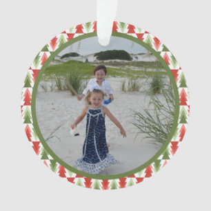 Geometric Christmas Tree Grove Ornament