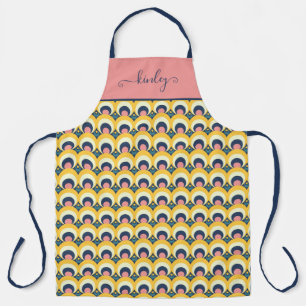 Geometric Circle Pattern Apron