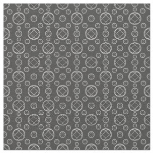 Geometric circles motif seamles pattern fabric
