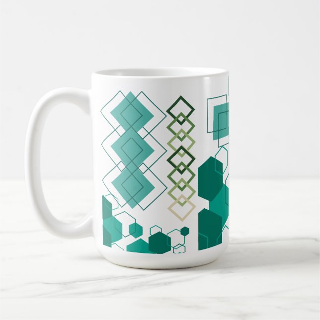 Geometric  coffee mug (Left)