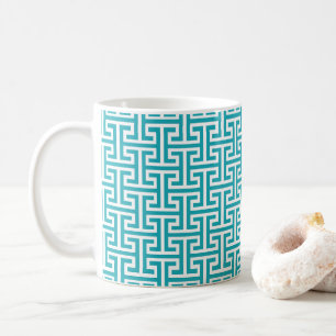 Geometric coffee mug