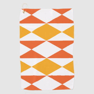 Geometric Colourful Diamond Modern Geometric Golf Towel