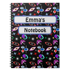 Geometric Colourful Pattern Notebook