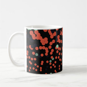 Geometric colourful vintage background. Abstract h Coffee Mug