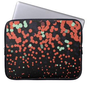 Geometric colourful vintage background. Abstract h Laptop Sleeve