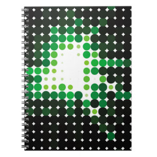 Geometric colourful vintage background. Abstract h Notebook