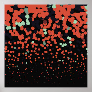 Geometric colourful vintage background. Abstract h Poster