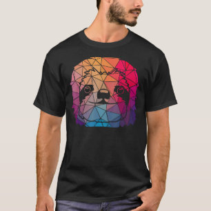Geometric Cool Sloth Shape Gift 1 T-Shirt