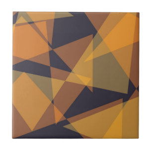 Geometric, cool, trendy, modern, simple triangles tile