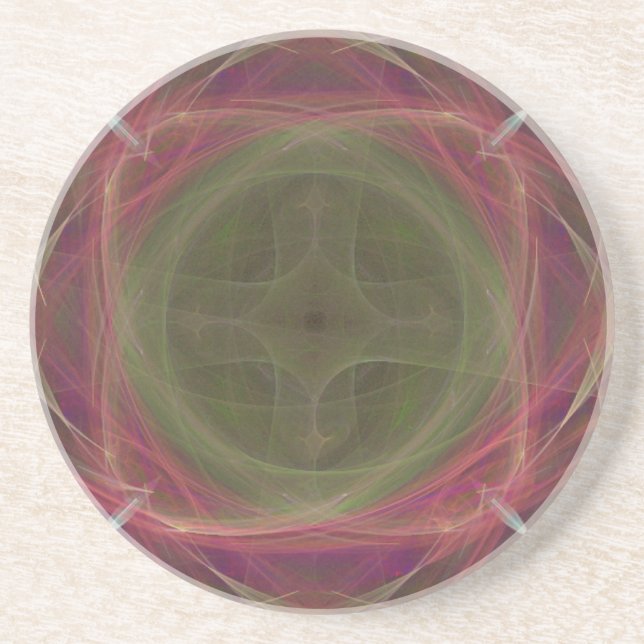 Geometric Cross Coaster (Front)