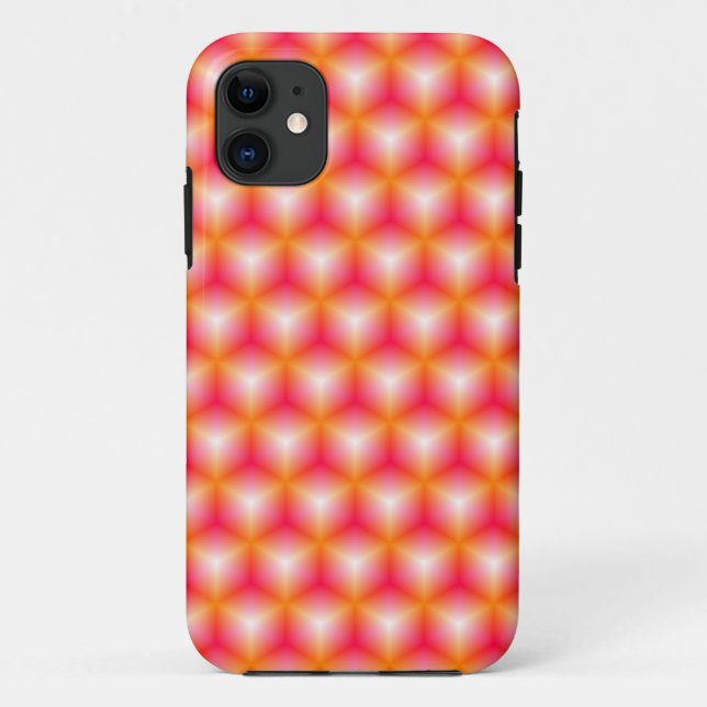 Geometric Cubes Case-Mate iPhone Case (Back)