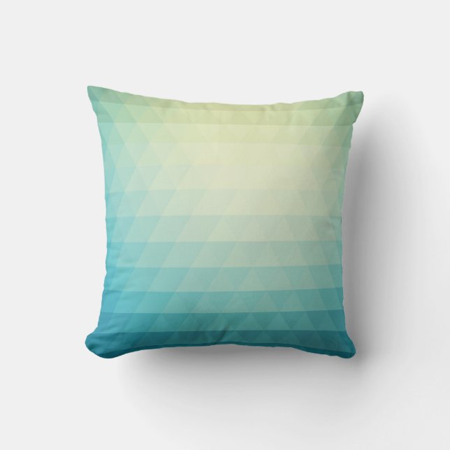 Geometric Dawn Cushion (Front)