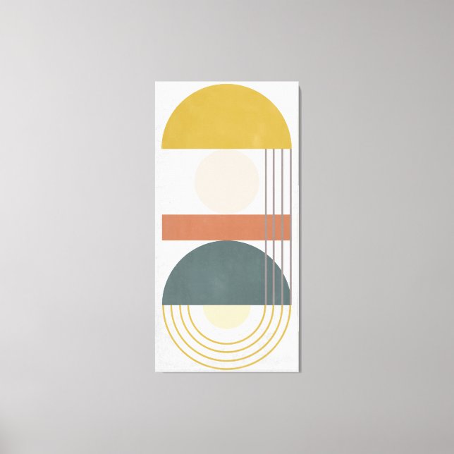 Geometric Daylight III Canvas Print (Front)