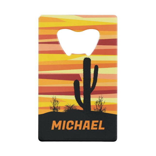 Geometric desert sunset (Front)