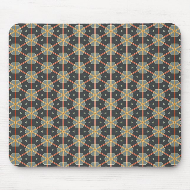 Geometric Design 014 Mouse Mat (Front)