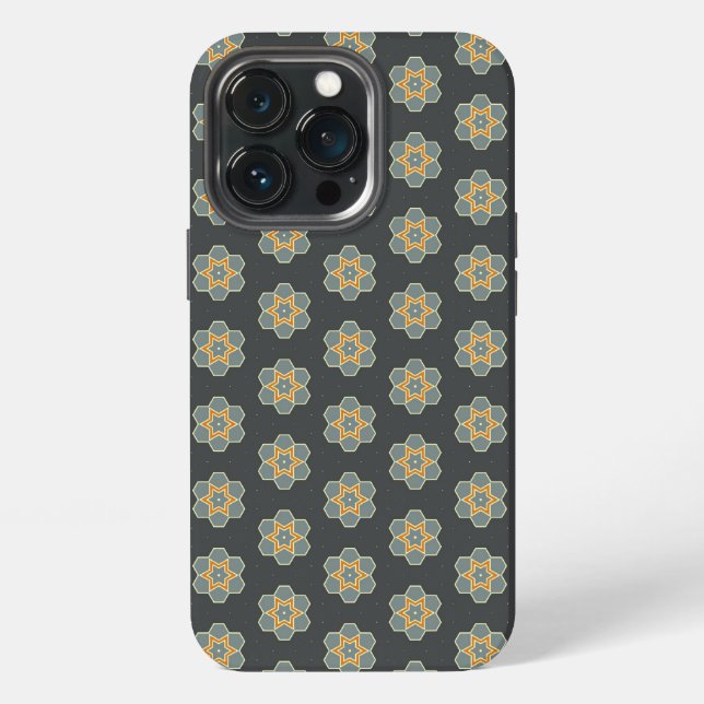 Geometric Design 015 iPhone Case (Back)