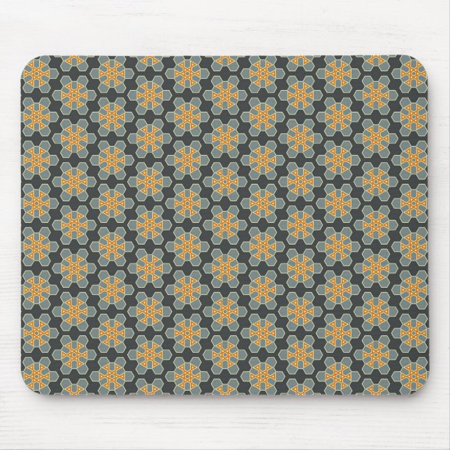 Geometric Design 016 Mouse Mat (Front)