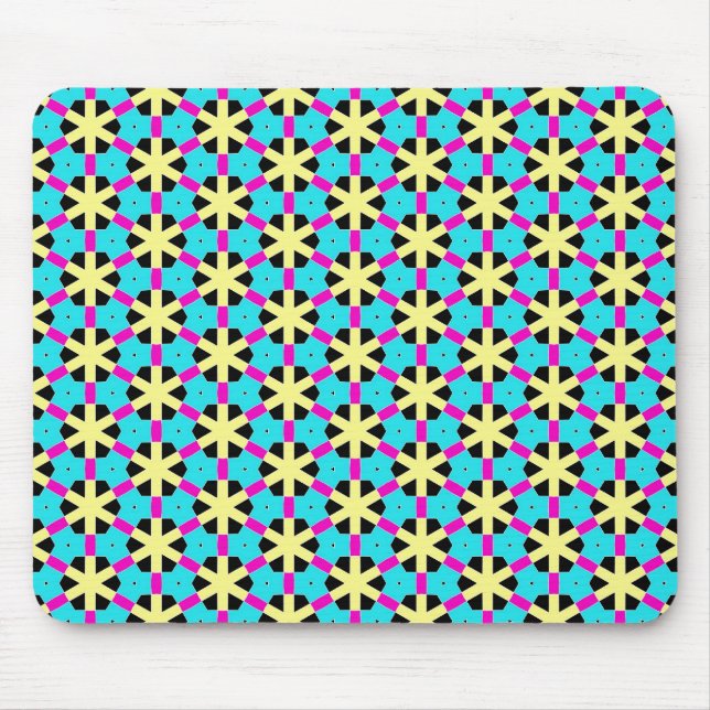 Geometric Design 019 Mouse Mat (Front)