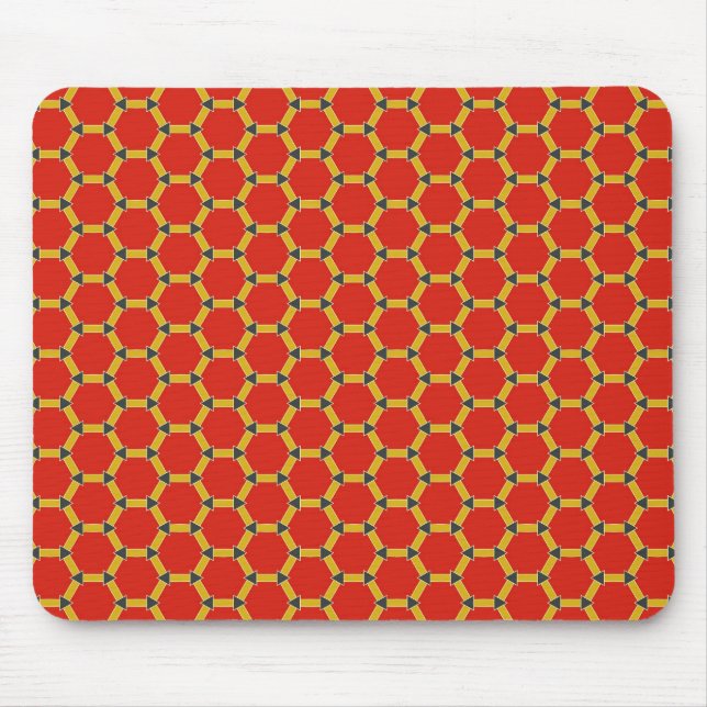 Geometric Design 01 Mouse Mat (Front)