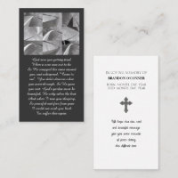 Geometric Design God Saw You White Grey