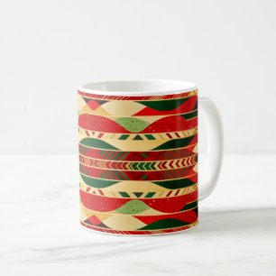Geometric Design in Desert Colors Coffee Mug