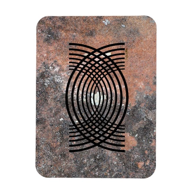 Geometric Design Magnet (Vertical)