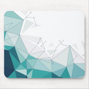 Geometric design mouse mat