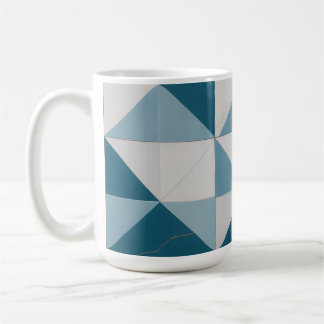 Geometric design mug