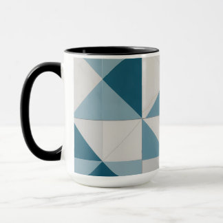 Geometric design mug
