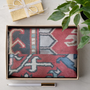 Geometric Design Persian Rug Photo Tissue Paper