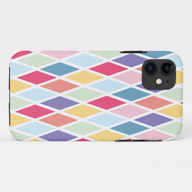 geometric design phone case (Back (Horizontal))