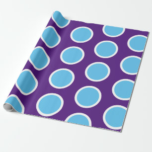Geometric design wrapping paper