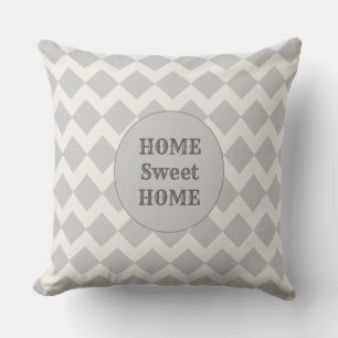 Geometric Diamond Pattern Cushion