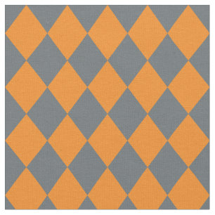 Geometric Diamond Pattern Fabric