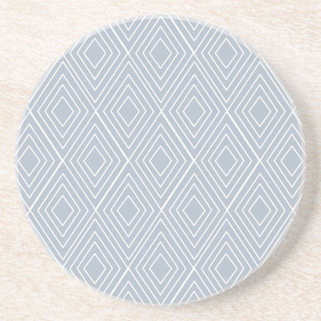 Geometric Diamond Weave coaster (Front)