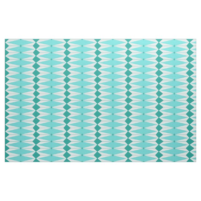 Geometric Diamonds & Starbursts Fabric (Yard)