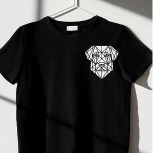 geometric dog design T-Shirt