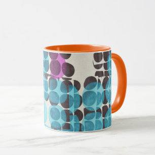 Geometric dots pattern  mug