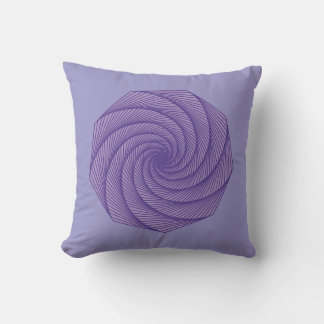 geometric drawing cushion