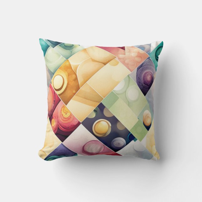 Geometric Drops Cushion (Front)
