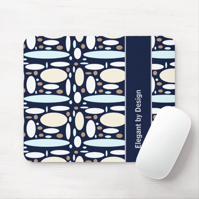 Geometric Elegance Mouse Mat (With Mouse)