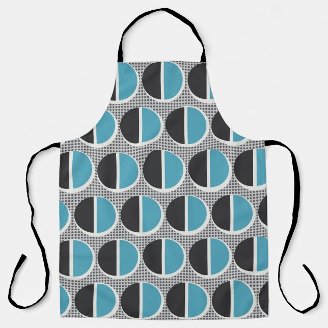 Geometric Elegance: Vintage Pattern Design. Apron (Front)