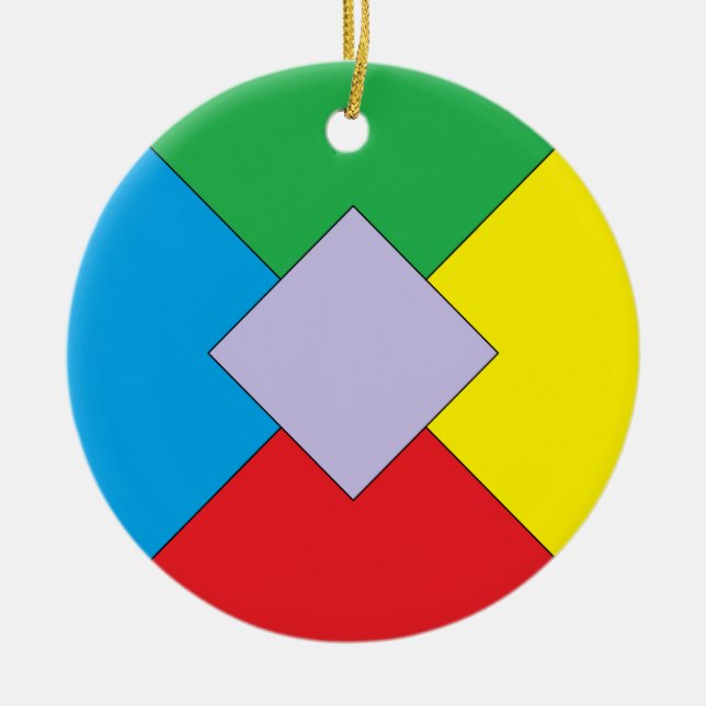 Geometric Elements Ornament (Front)