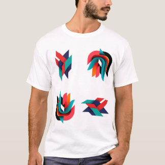 Geometric Energy Explosion T-Shirt