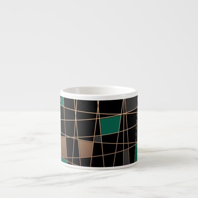 Geometric Espresso Cup (Front)