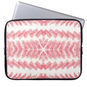 Geometric ethnic oriental seamless pattern. Tradit Laptop Sleeve